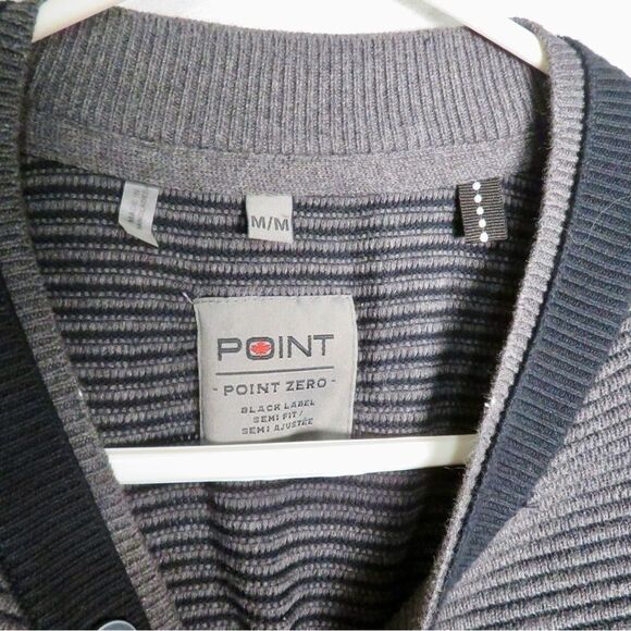 Mens Point Zero sweater sz M - Picture 2 of 3